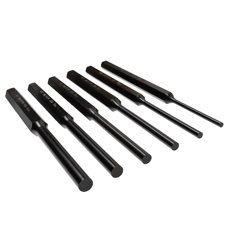 Mayhew PUNCH PIN METRIC 6 PC  SET MY62080